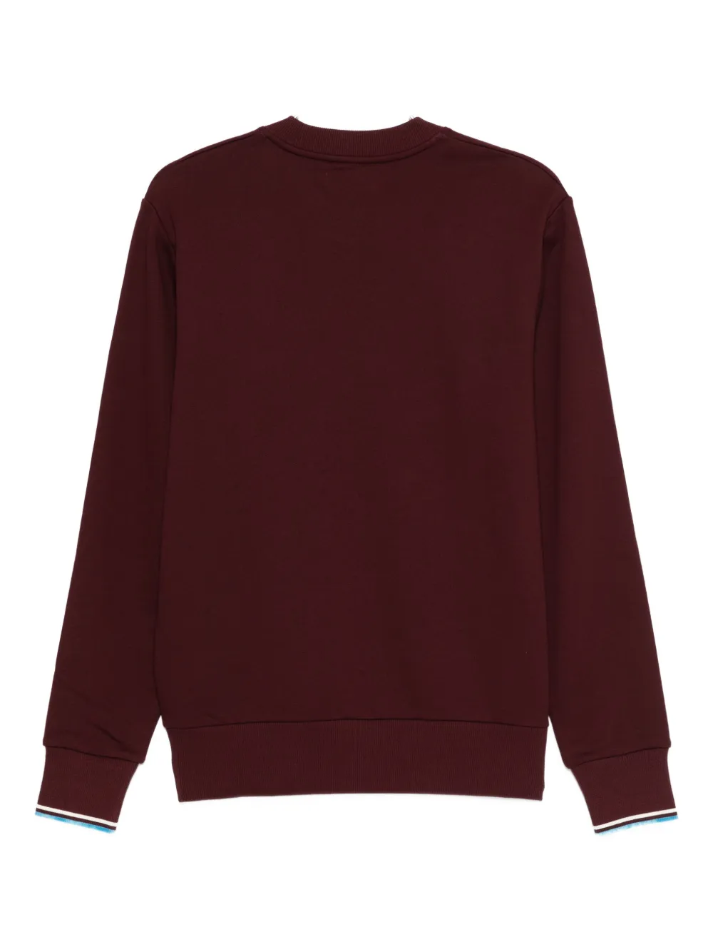 Fred Perry laurel wreath sweatshirt - Rood