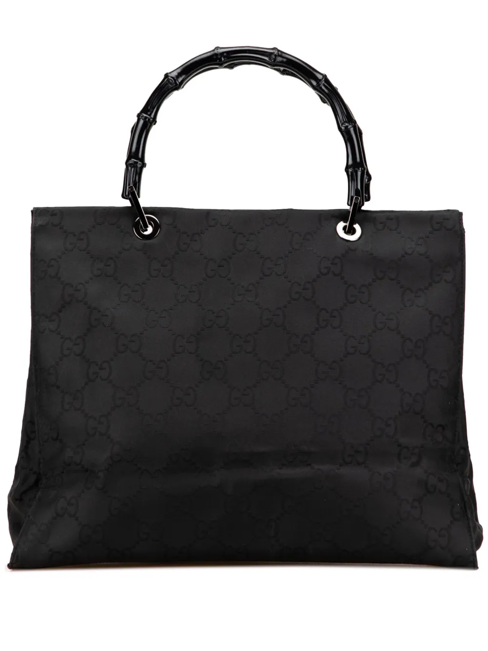 Gucci Pre-Owned 2000-2015 GG Canvas Bamboo handbag | Black | Image 1
