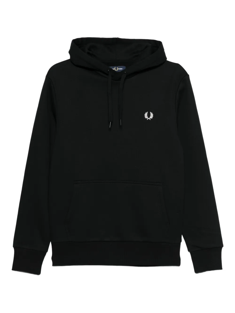 Fred Perry هودي 'لوريل-ريث' | أسود | Image 1