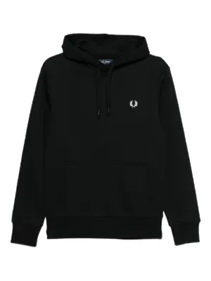 Fred Perry x Raf Simons ロゴ パーカー | ブラック | FARFETCH JP