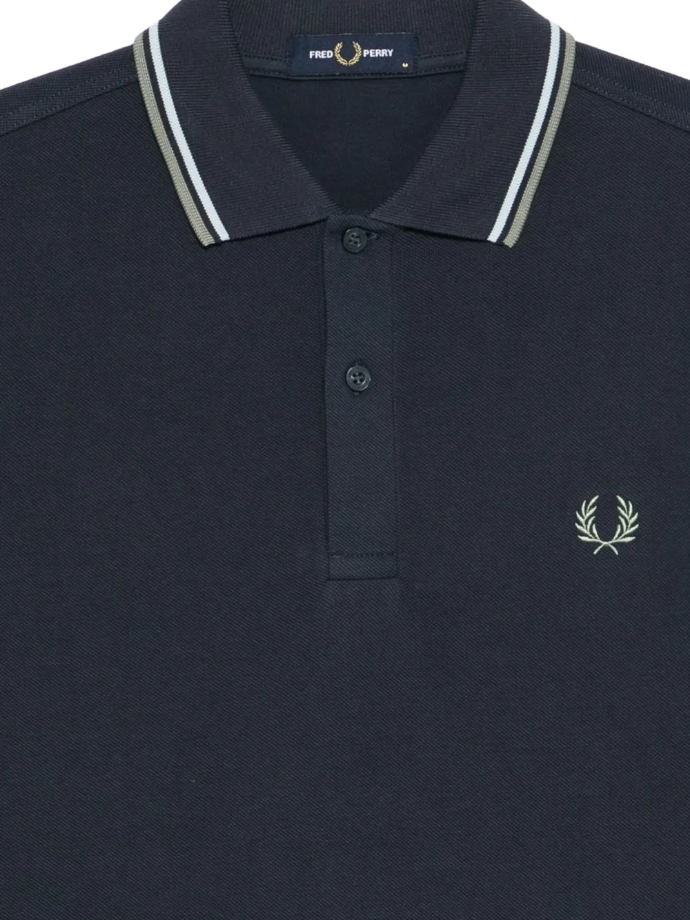 Fred Perry Poloshirt met lange mouwen Blauw