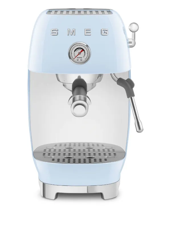 Smeg コンパクト ポルタフィルター コーヒーマシン 36.4cm x 20.5cm