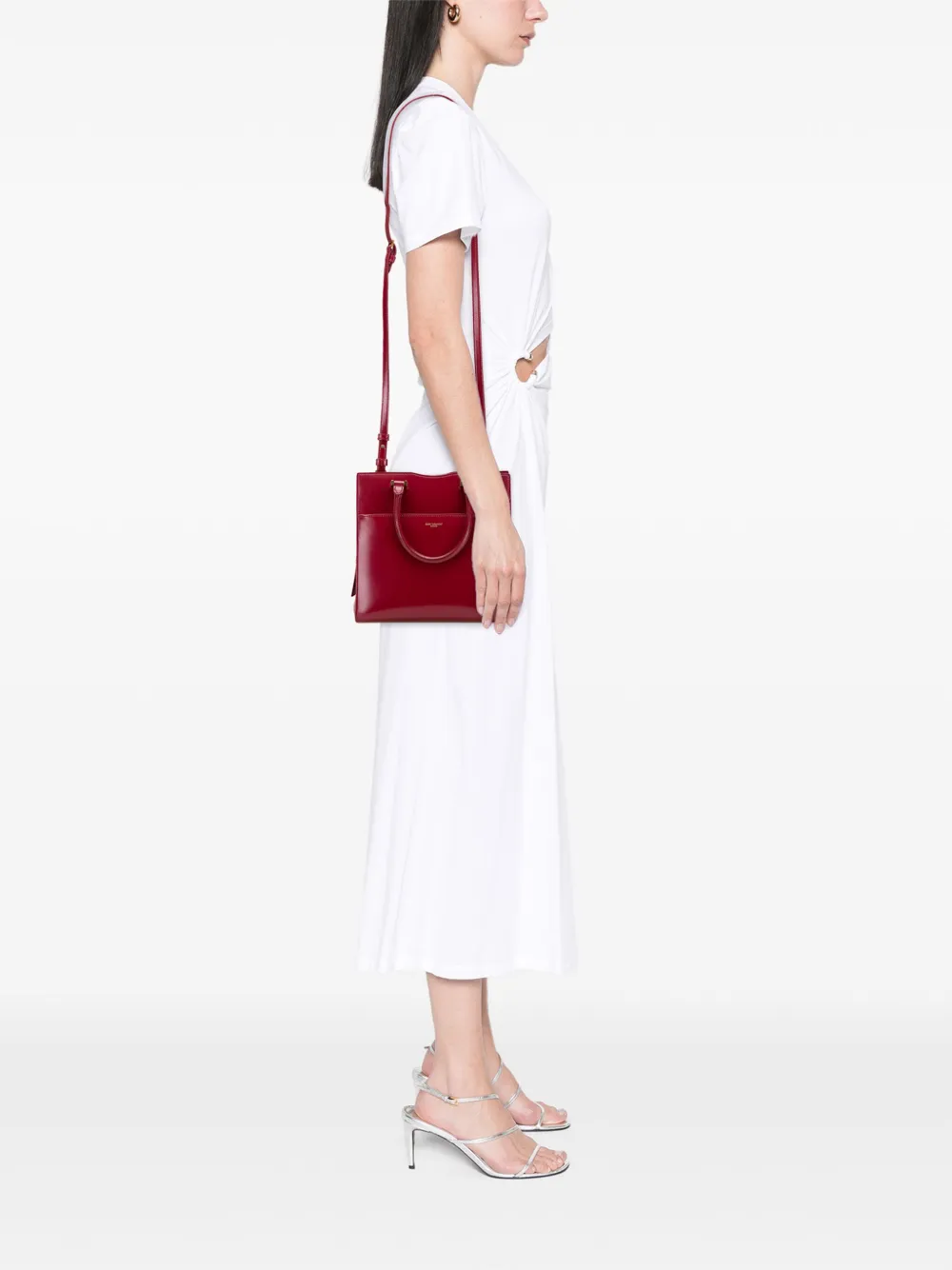 Saint Laurent Pre-Owned 2019 Small Leather Uptown satchel | Pre-Owned | Image 2