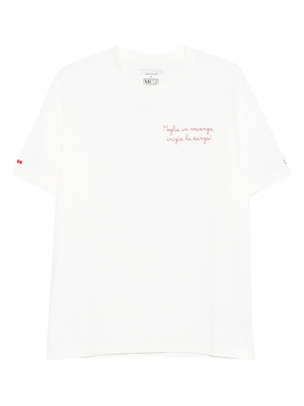 MC2 Saint Barth text-print T-shirt | White | Image 1