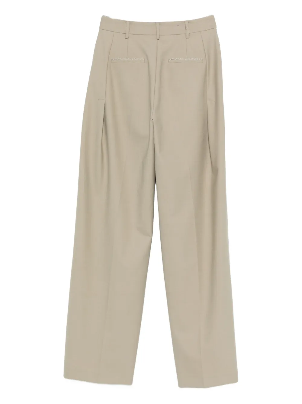 Patrizia Pepe straight-leg trousers - Beige