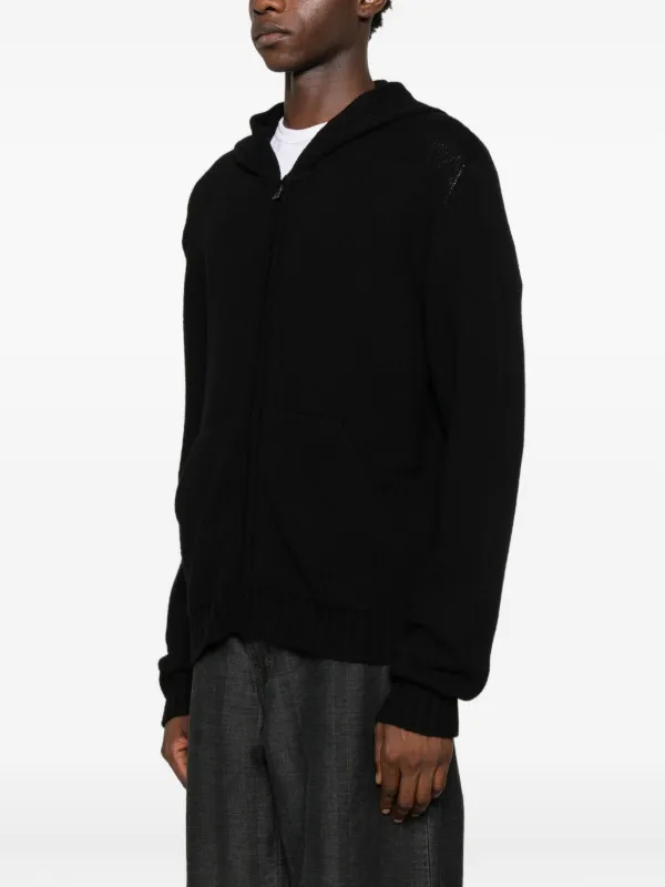 Palm Angels ジップアップ パーカー | ブラック | FARFETCH JP