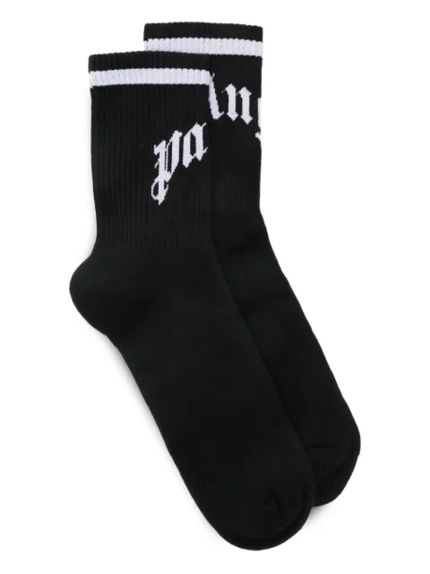 Palm Angels calcetines con logo estampado