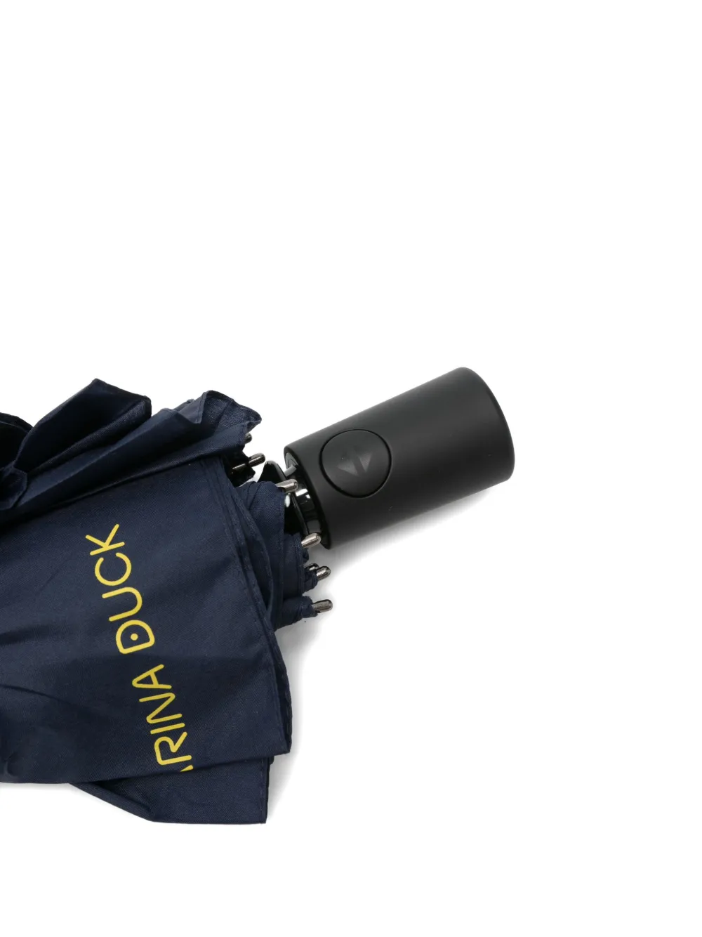 Mandarina Duck logo-patch umbrella - Blauw