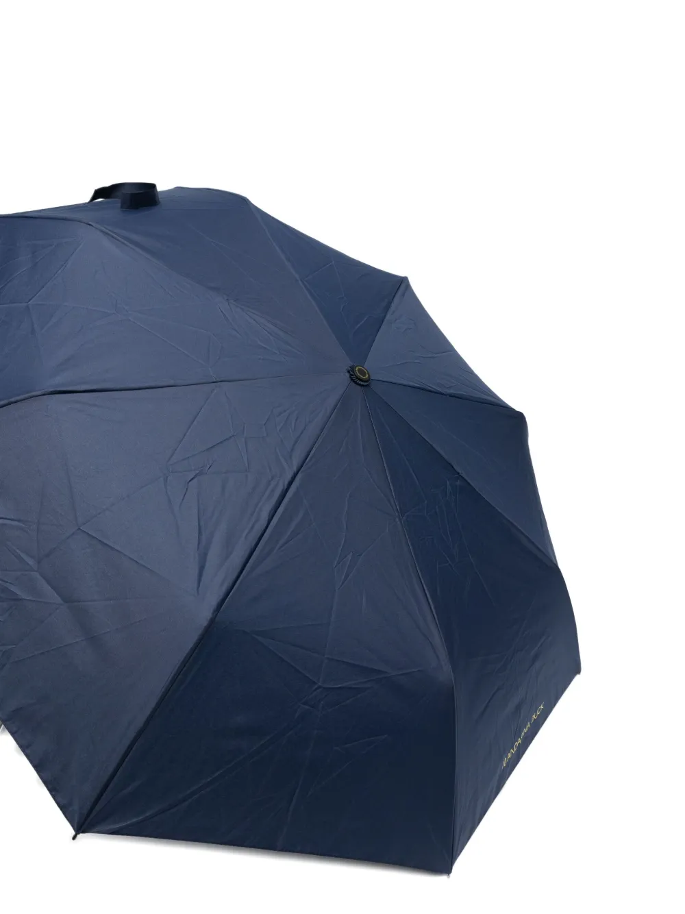 Mandarina Duck Paraplu met logopatch Blauw