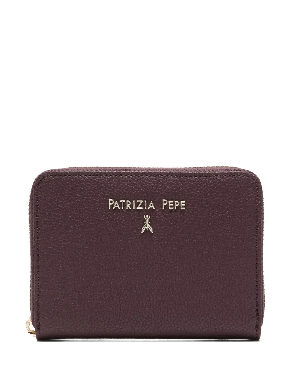 Patrizia Pepe Leather Wallet In Purple