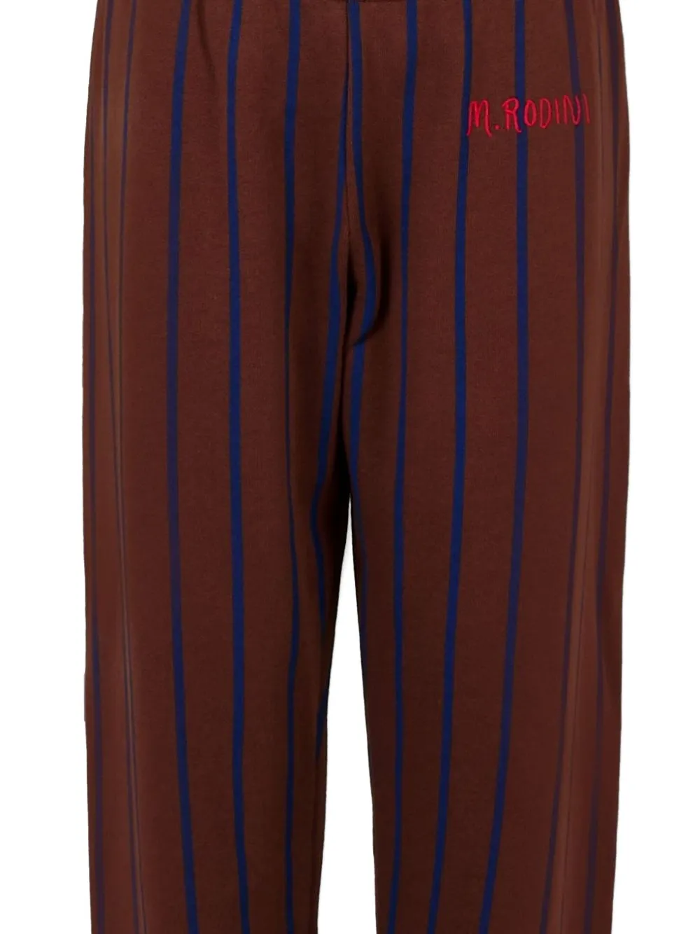 Mini Rodini Kids' Stripe Organic Cotton Sweatpants In Multi