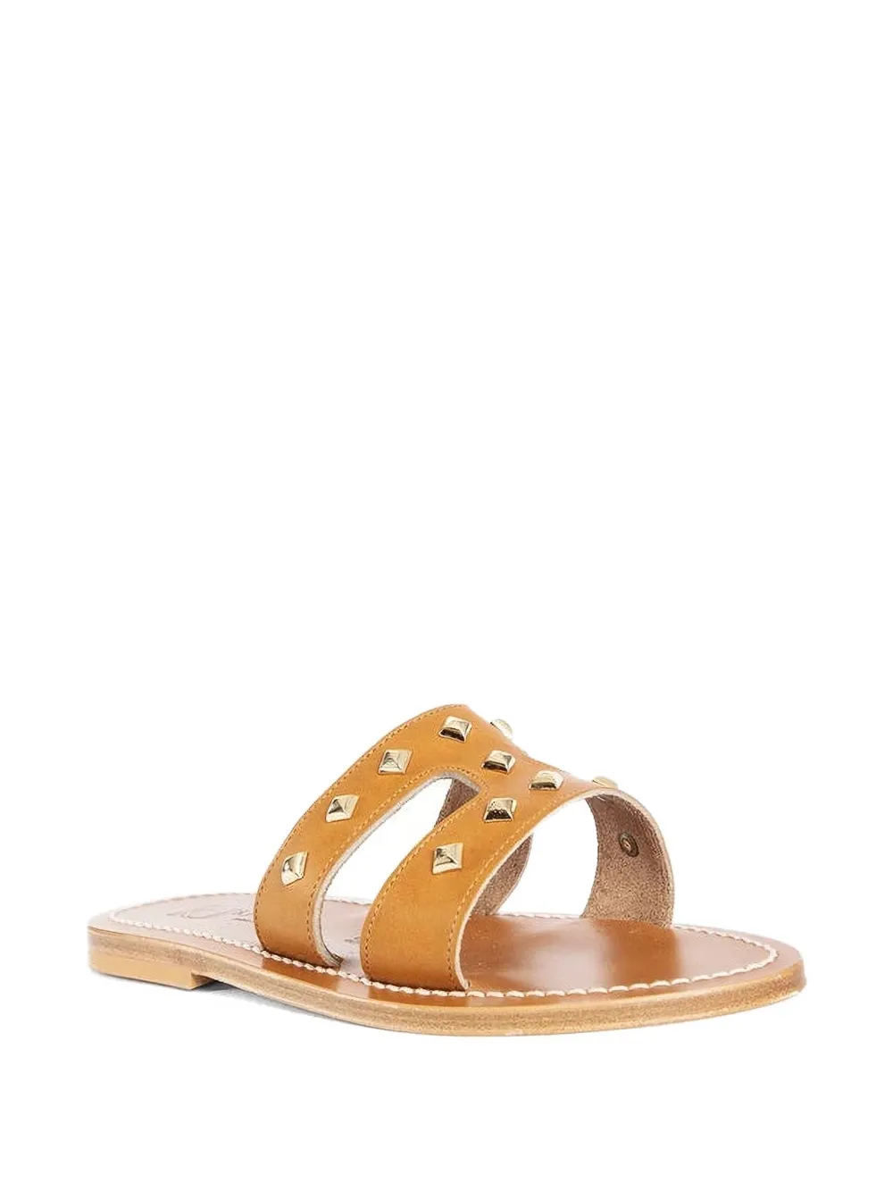 K. Jacques Menandrepyr studded sandals Bruin