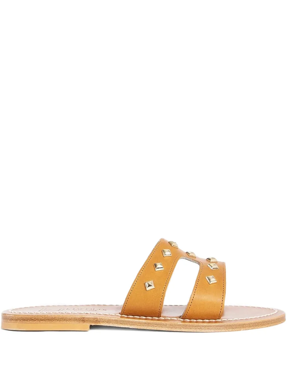 K. Jacques Menandrepyr studded sandals Bruin