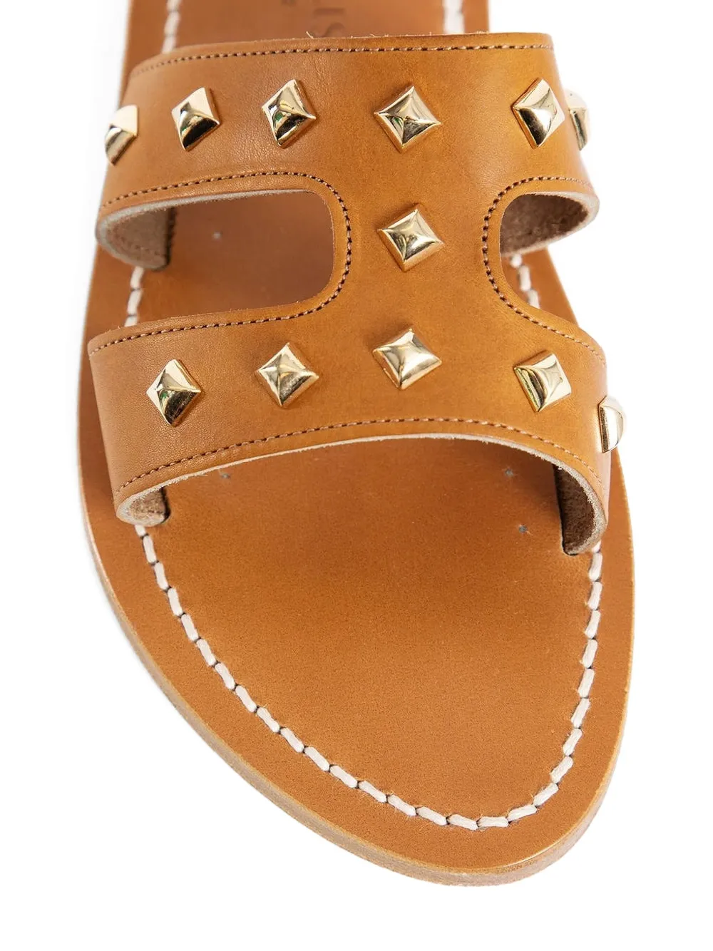 K. Jacques Menandrepyr studded sandals Bruin
