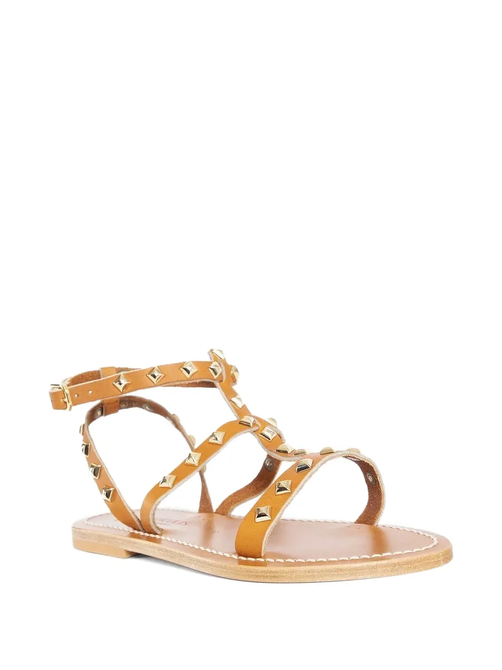 K. Jacques Arelatepyr studded sandals Bruin