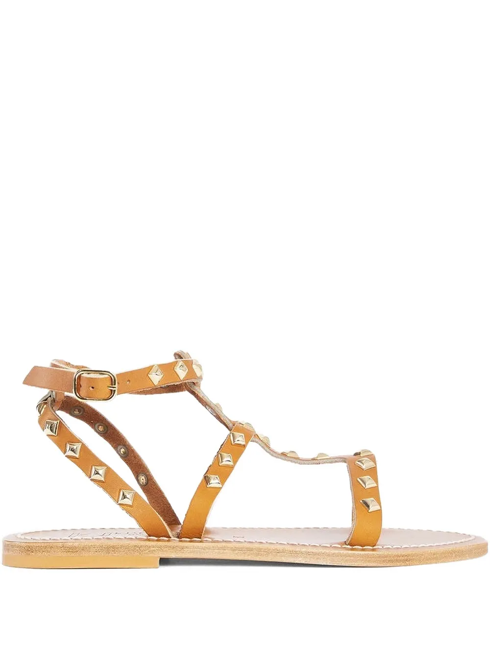 K. Jacques Arelatepyr studded sandals Bruin