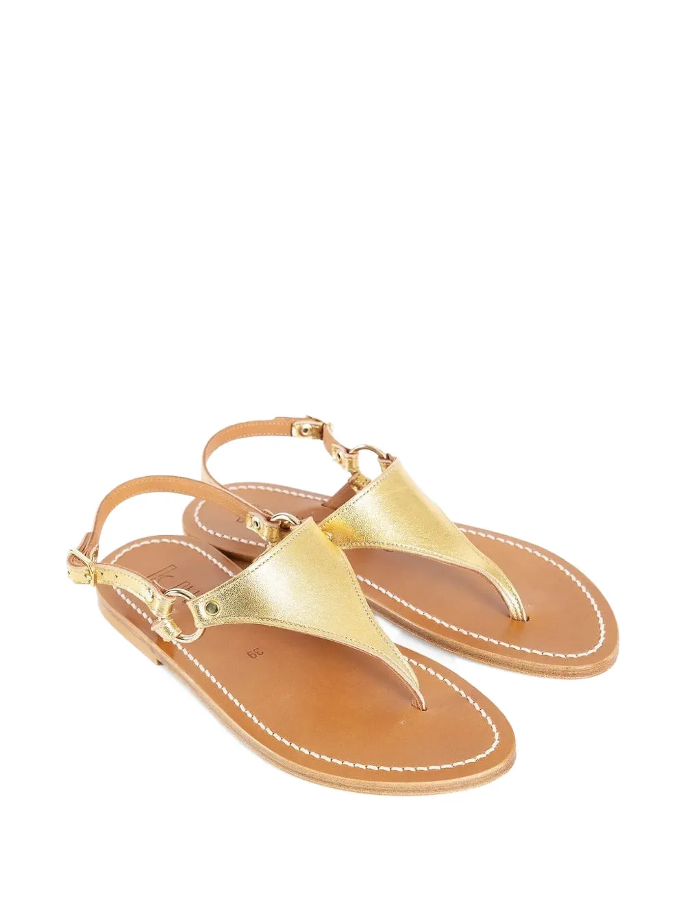 K. Jacques Dionysos sandalen Goud