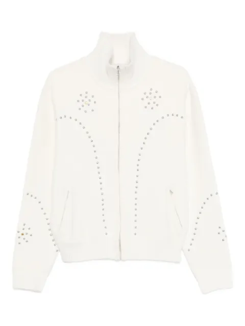 BLUEMARBLE studded zip-up cardigan
