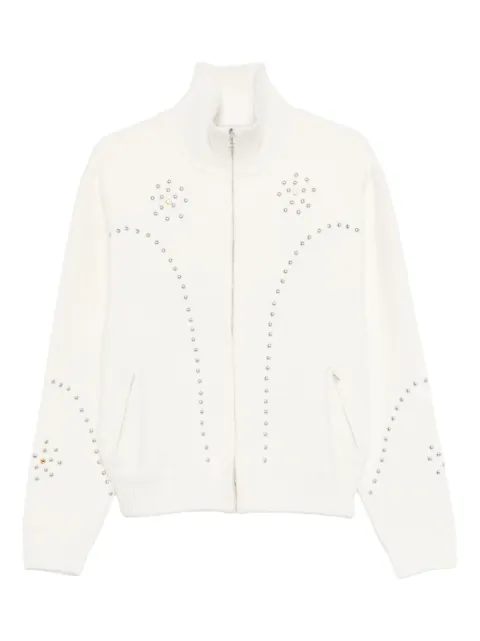 BLUEMARBLE studded zip-up cardigan
