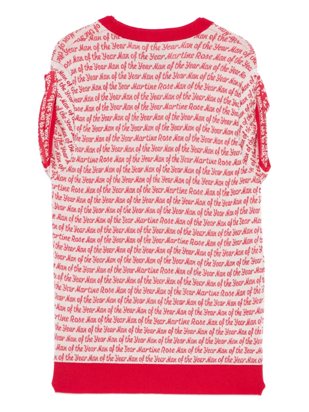 Martine Rose patterned T-shirt - Wit