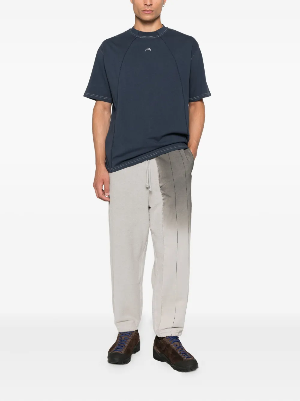 A-COLD-WALL* Millbank T-shirt met stiksels - Blauw