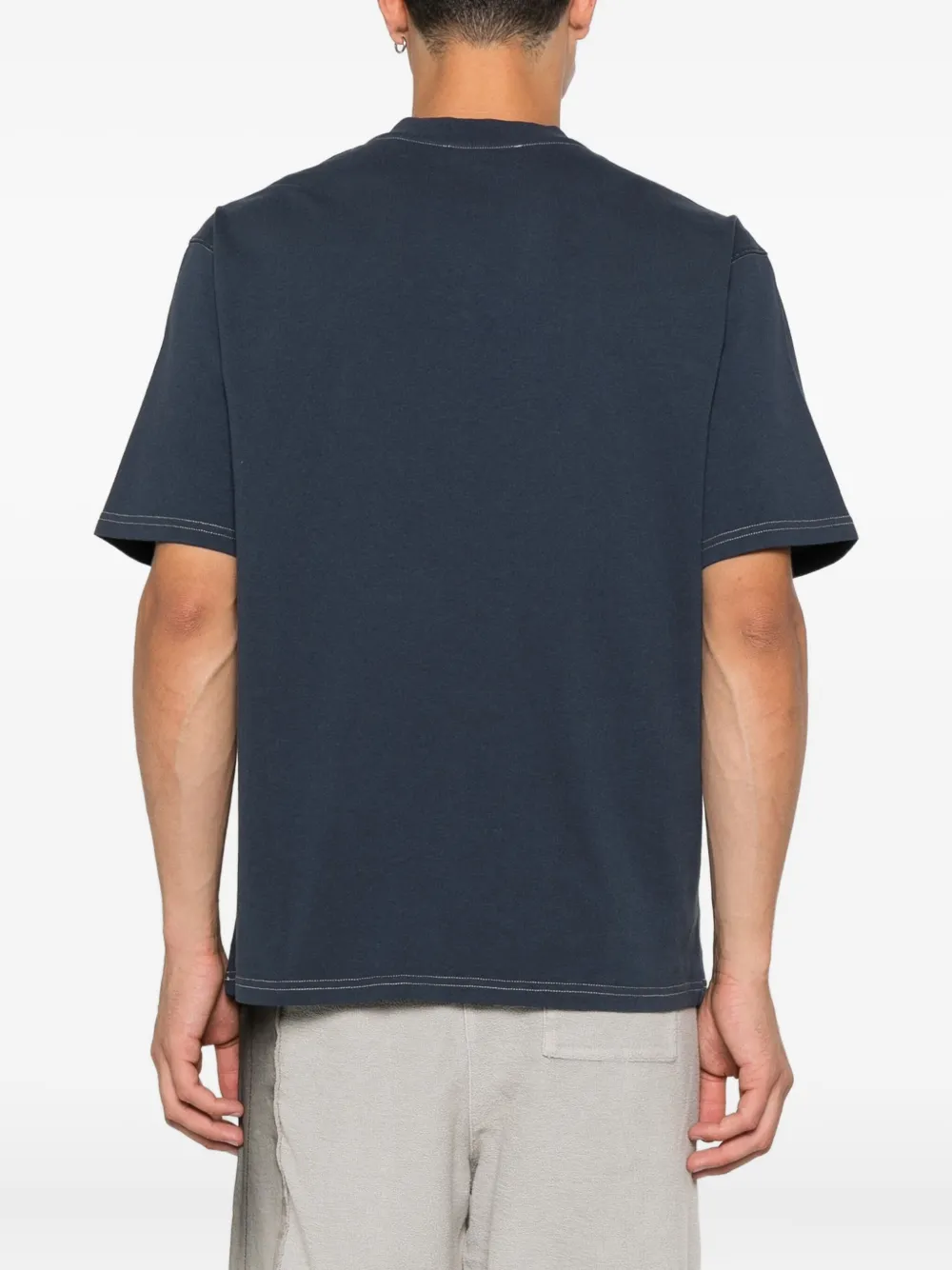 A-COLD-WALL* Millbank T-shirt met stiksels Blauw