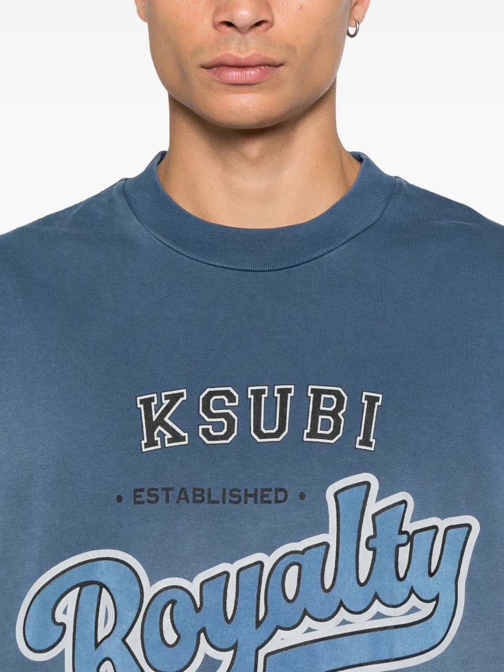Ksubi Champions Ekcess T-shirt Blauw