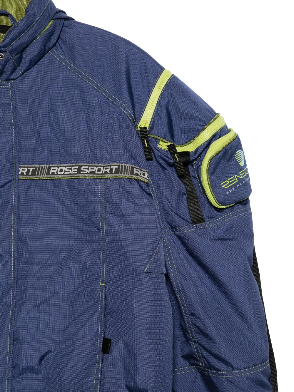 Martine Rose Multi-pocket Bomber Jacket In Blue