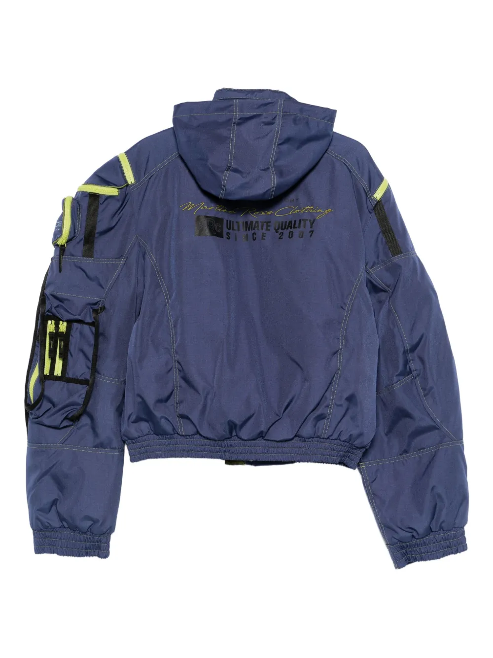 Martine Rose Multi-pocket Bomber Jacket In Blue