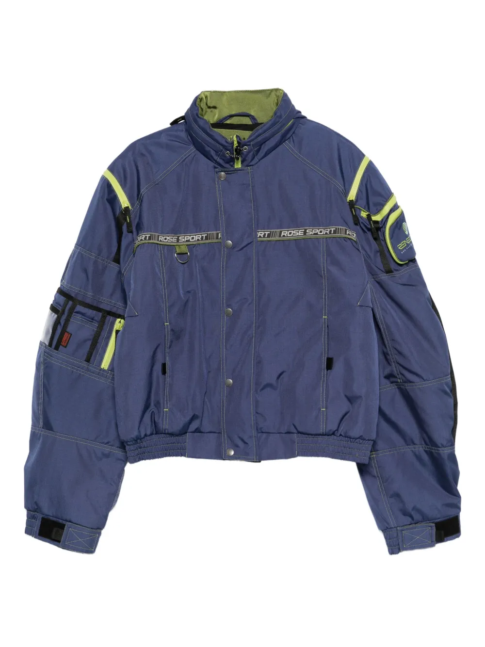 Martine Rose Multi-pocket Bomber Jacket In Blue