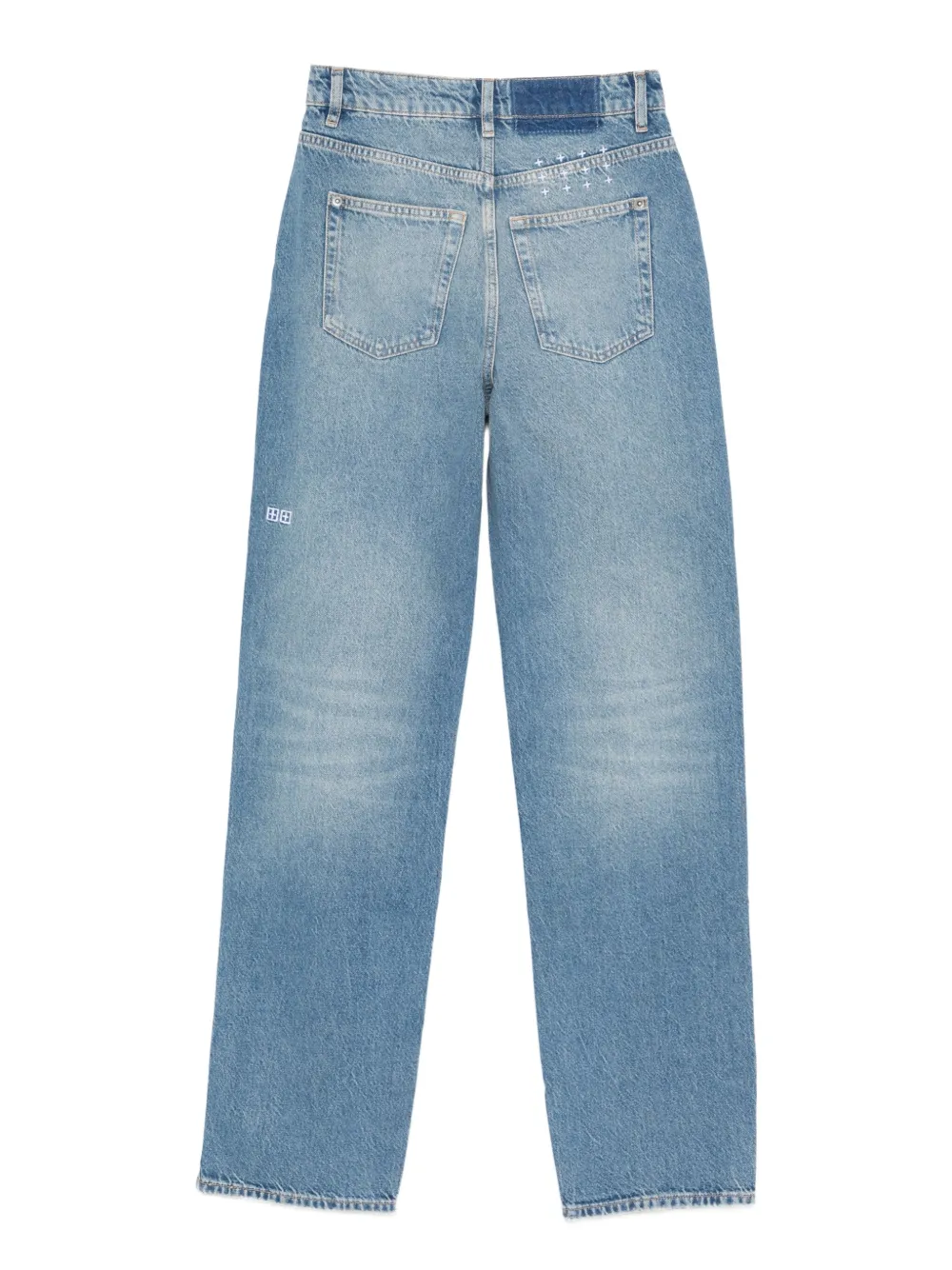 Ksubi Playback jeans met split - Blauw