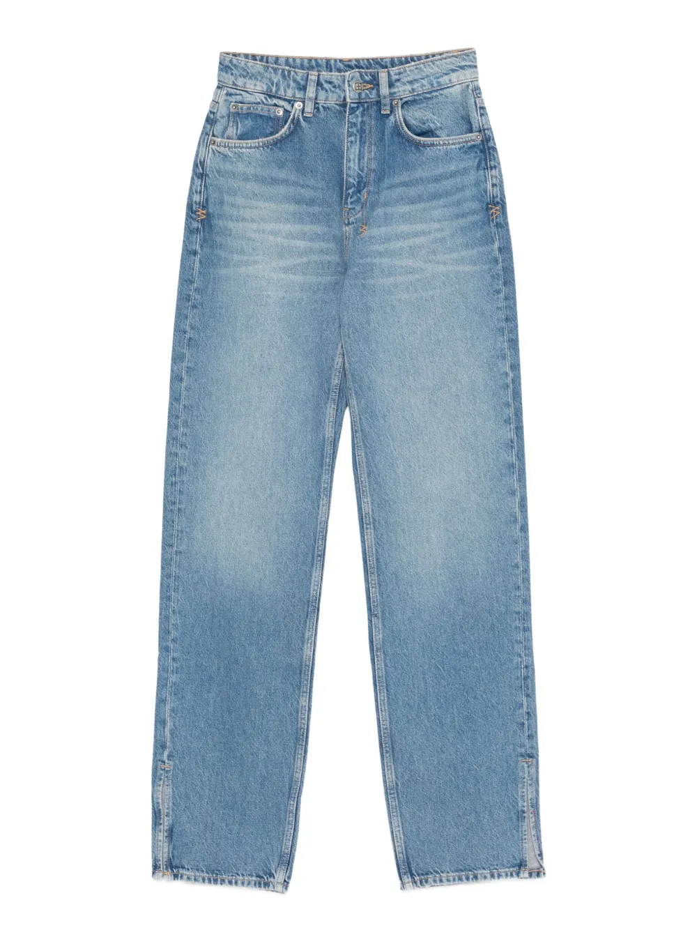 Ksubi Playback split-hem jeans | Blue | Image 1