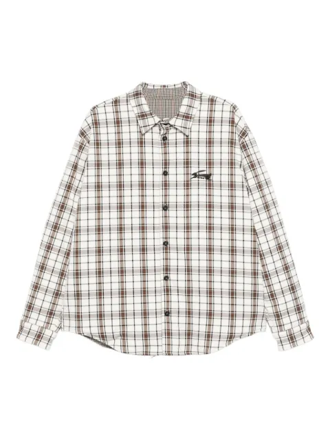 MSGM checked shirt jacket