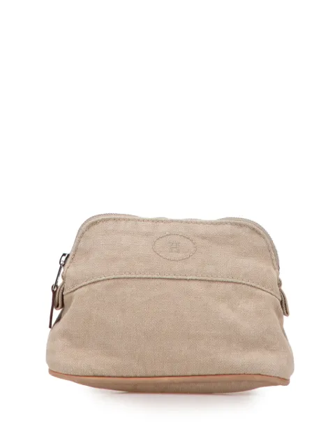 Hermès Pre-Owned 2000-2015 Mini Canvas Bolide Case pouch