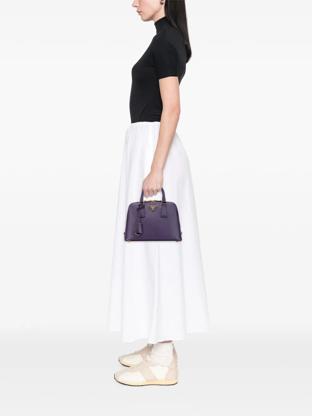 Prada Pre-Owned 2010-2025 Small Saffiano Lux Promenade satchel | Pre-Owned | Image 2