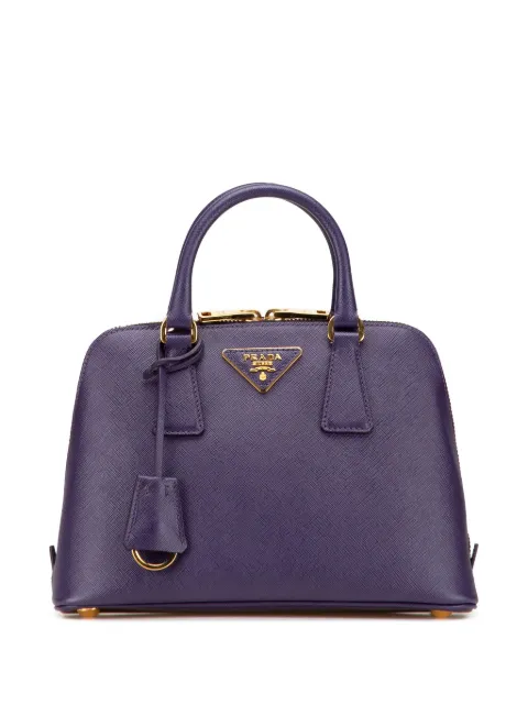 Prada Pre-Owned 2010-2025 Small Saffiano Lux Promenade satchel