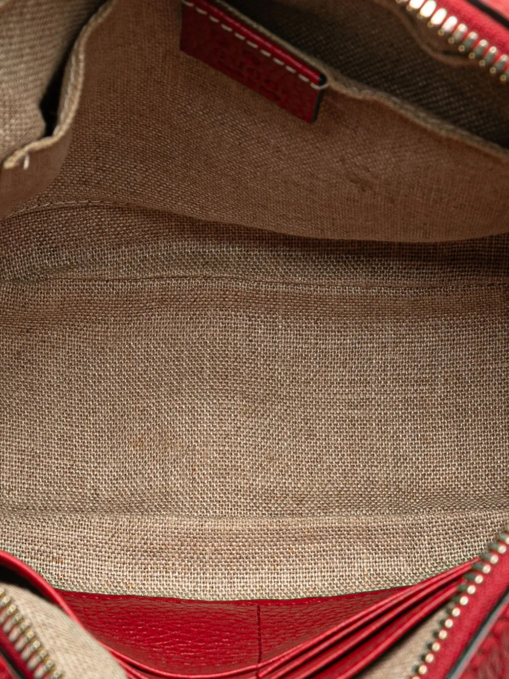 Pre-owned Gucci 2000-2015 Gg Canvas Bree Crossbody Bag In Brown