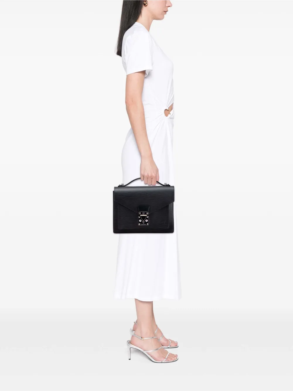 Louis Vuitton Pre-Owned 2008 Epi Monceau 28 satchel | Pre-Owned | Image 2