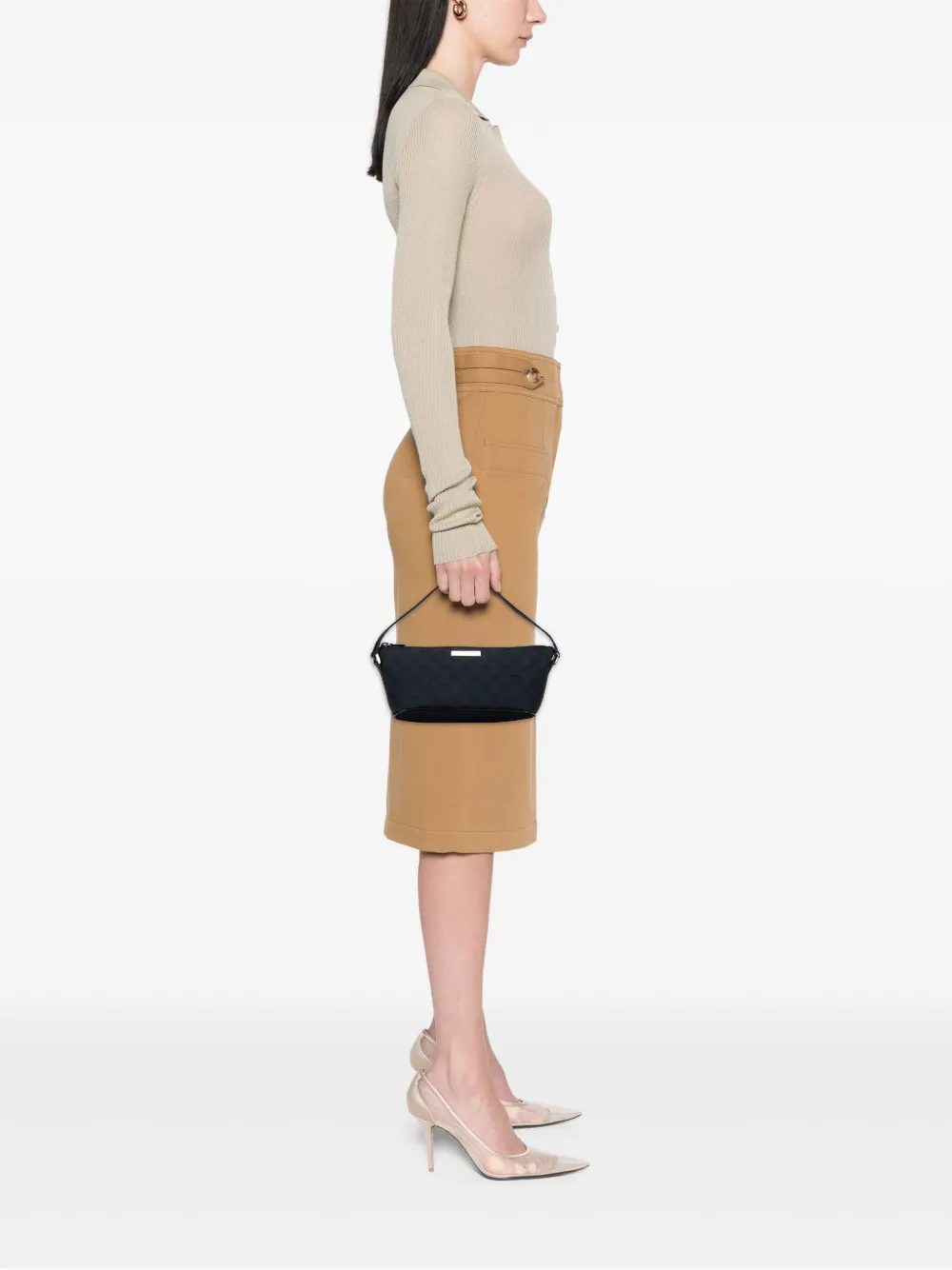 Gucci Pre-Owned 2000-2015 GG Canvas Boat shoulder bag | Pre-Owned | Image 2