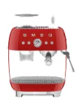 Smeg manual with grinder coffee machine (44.3cm x 33.4cm) - Red