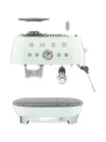 Smeg manual with grinder coffee machine (44.3cm x 33.4cm) - Green