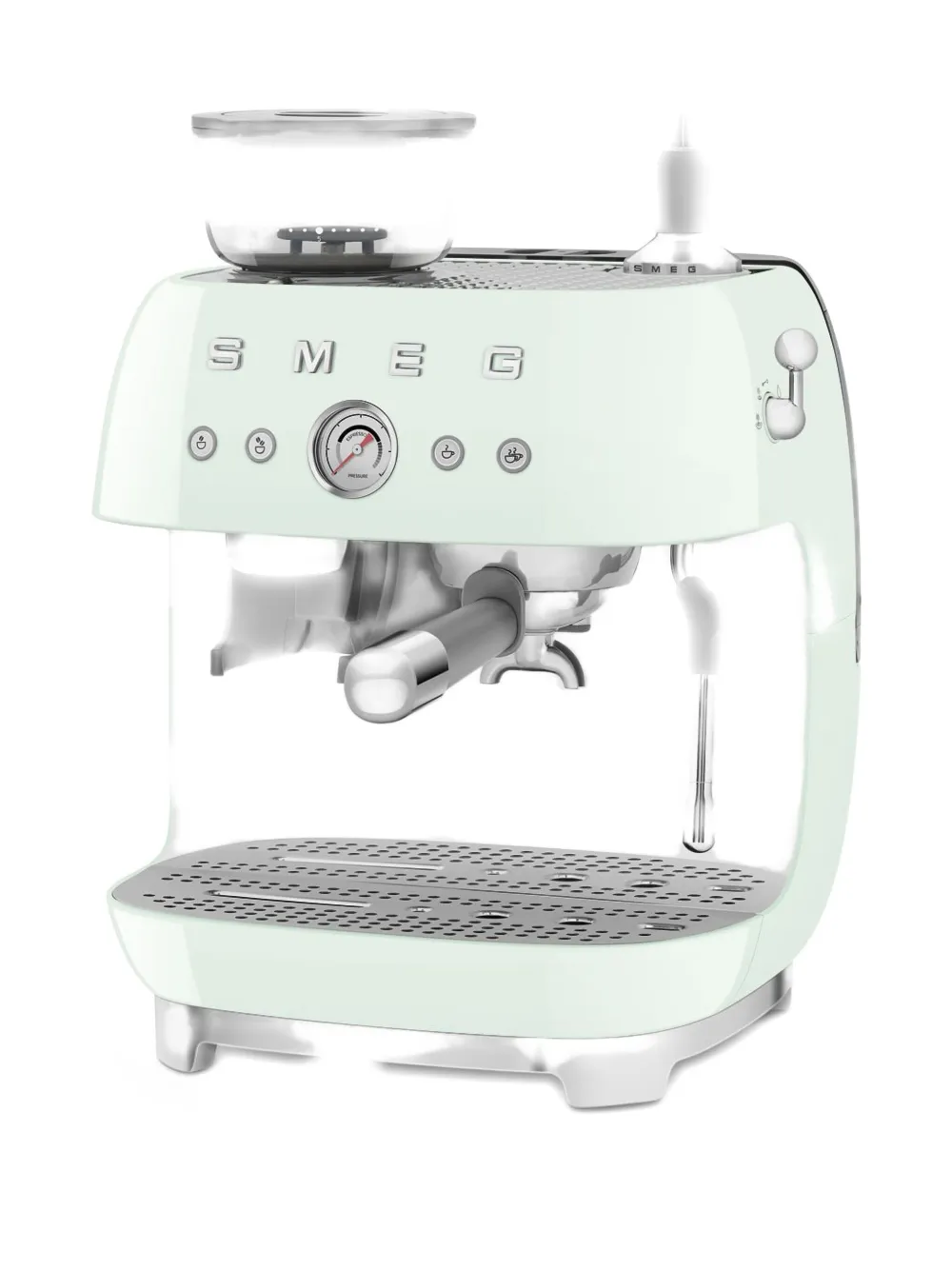 Smeg Manual With Grinder Coffee Machine (44.3cm X 33.4cm) In Blue