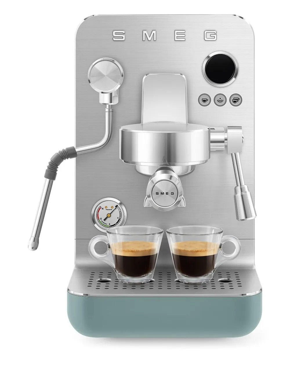Compact Portafilter Coffe Machine (36cm X 22cm)