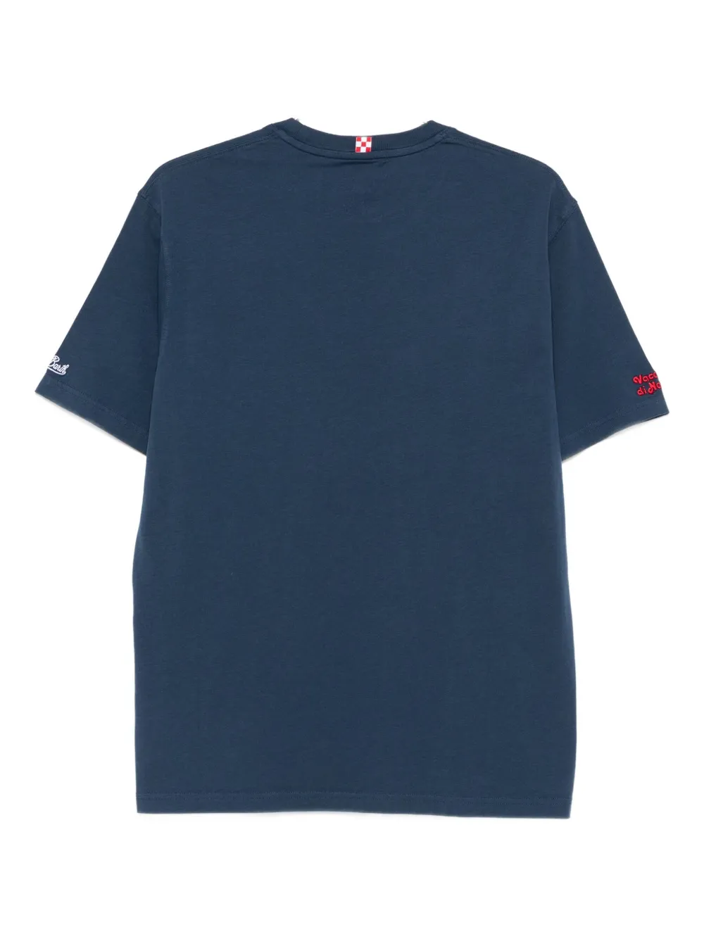 Mc2 Saint Barth Text-print T-shirt In Blue
