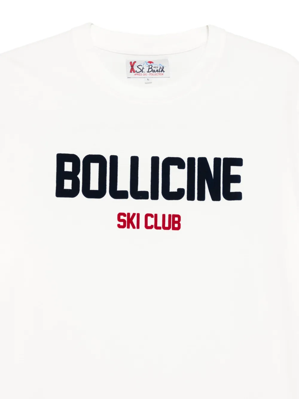 MC2 Saint Barth T-shirt met grafische print Wit