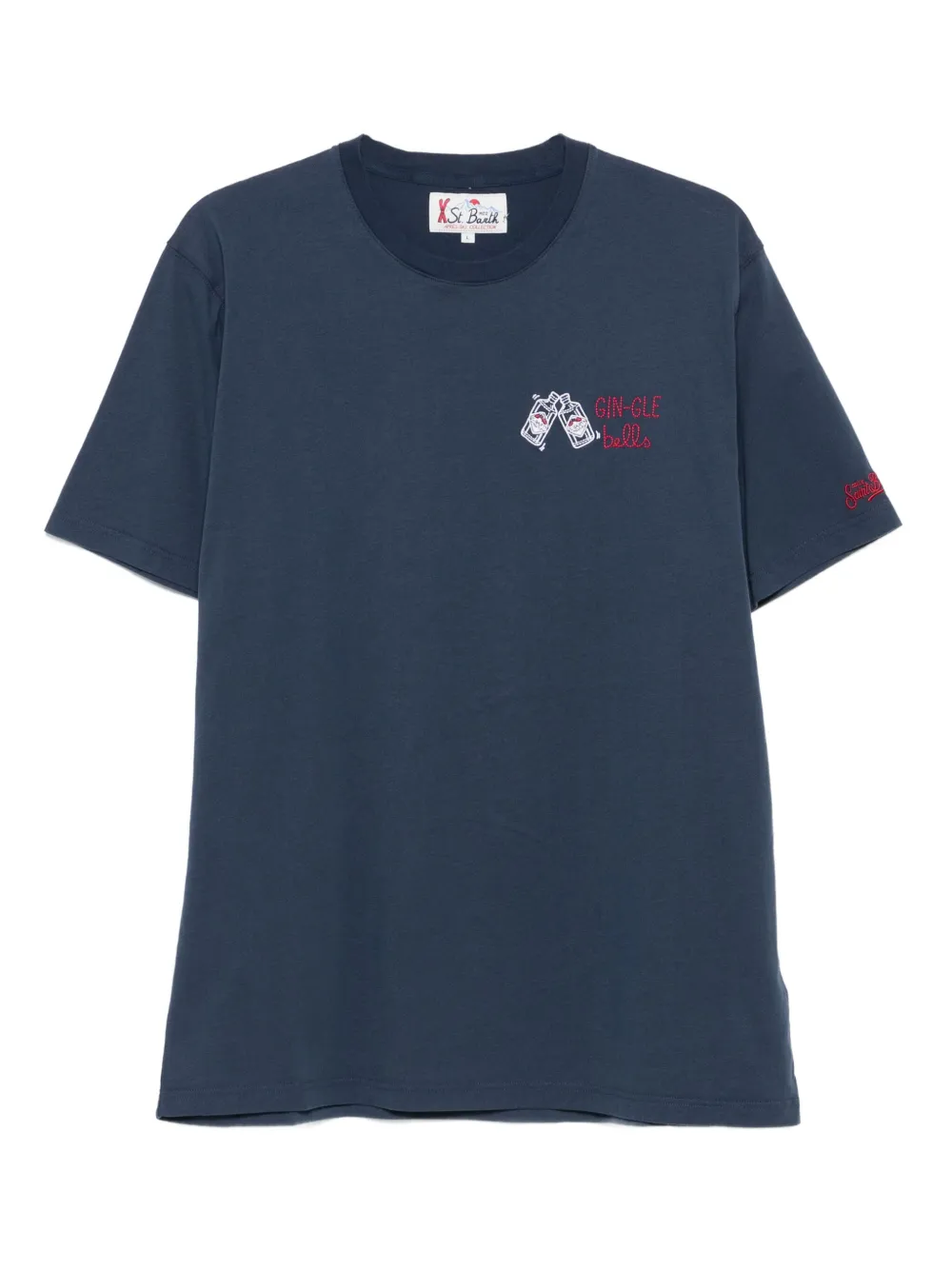 MC2 Saint Barth playera con motivo bordado | azul | Image 1