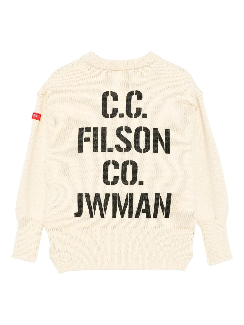 Junya Watanabe Filson Logo Jumper in Neutrals, view 2