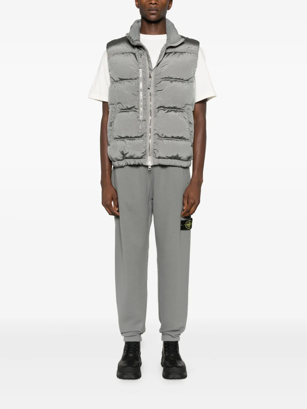 Stone Island Katoenen T-shirt - Wit