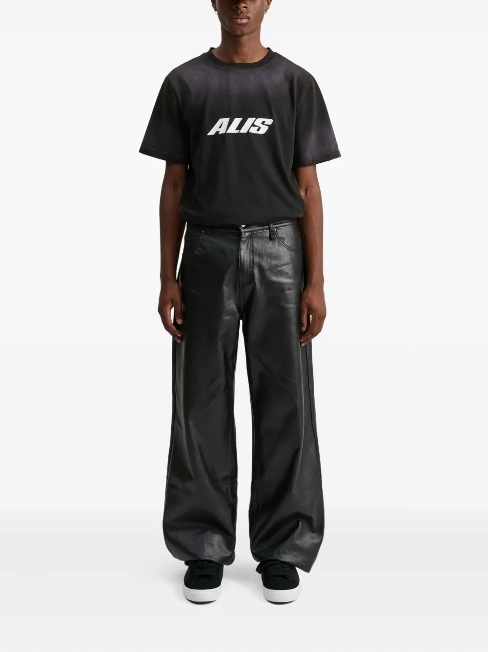 ALIS Bam logo-detail trousers | Straight-Leg Pants | Image 2