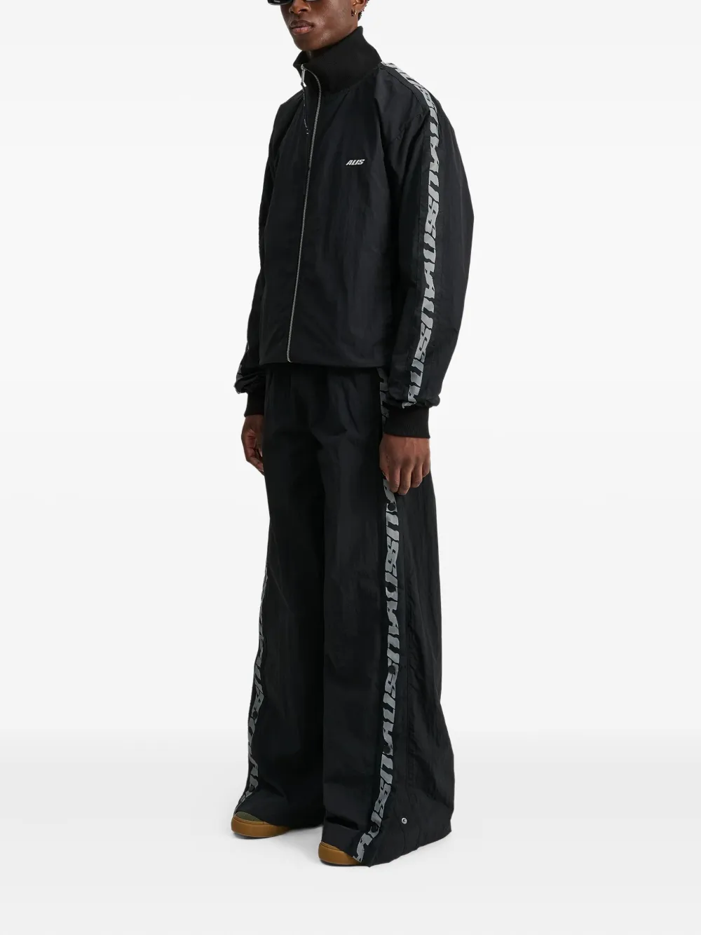 A.li.ás Abbate Zip-up Jacket In Black